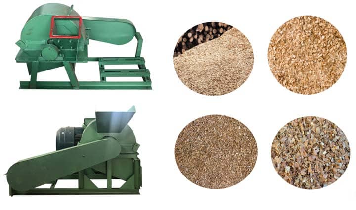 applications of the wood crusher