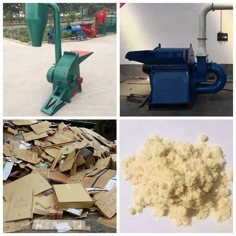 waste cardboard paper recycling
