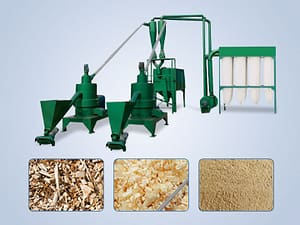 wood flour grinding machine