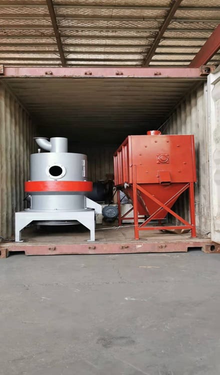 bamboo powder machine shipment in Shuliy factory