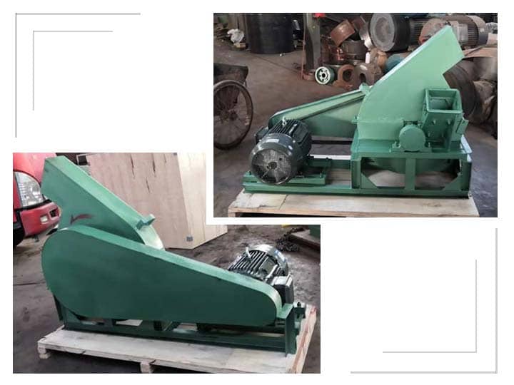 packaging and shipping of wood chippers