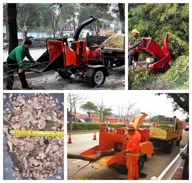 applications of the branch crusher machine